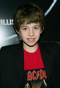 Jimmy Bennett at the premiere of "Hostage" afterparty.