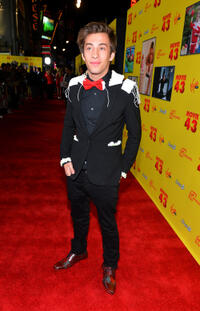 Jimmy Bennett at the California premiere of "Movie 43."