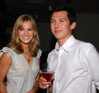 Kelly Overton and Director Mark Edwin Robinson at the after party of the premiere of "Breaking Dawn."