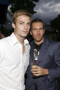 Jonathan Bennett and Duncan Quinn at the GQ & Beefeater Hosted Opening party of Duncan Quinn.