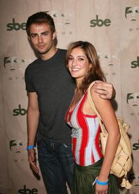 Jonathan Bennett and Wendy Rosenthal at the AREA Nightclub Grand Opening.