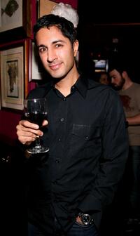 Maulik Pancholy at the New York Magazine Oscar Viewing Party.