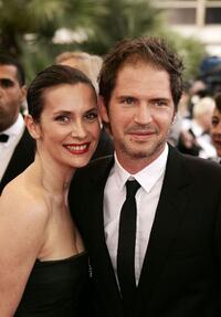 Geraldine Pailhas and Christopher Thompson at the screening of "Where the Truth Lies."