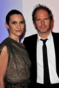 Geraldine Pailhas and Christopher Thompson at the 63rd Cannes Film Festival.