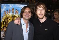 Will Friedle and Chris Owen at the premiere of "Gold Diggers."