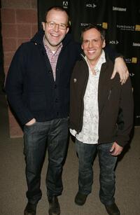 Thomas McCarthy and Josh Pais at the premiere of "Year of the Dog" during the 2007 Sundance Film Festival.
