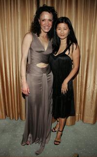 Rena Owen and Unjoo Moon at the 5th Annual Celebration of New Zealand Filmmaking and Creative Talent.