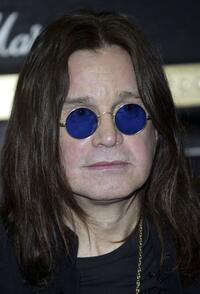 Ozzy Osbourne at the induction ceremony of recording artist Zakk Wylde.