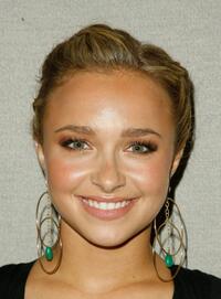 Hayden Panettiere at the 2007 Comic-Con press panel in San Diego.