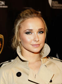Hayden Panettiere at the grand opening of Lamborghini Calabasas in Calabasas, California.