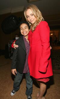 Noah Gray-Cabey and Hayden Panattiere at the NBC's Winter Press Tour All-Star Party.