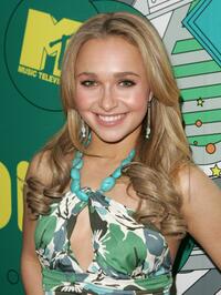 Hayden Panettiere at the MTV's Total Request Live.