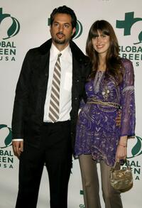 Guy Oseary and Michelle Alves at the Global Green USA 3rd Annual pre-Oscar party.