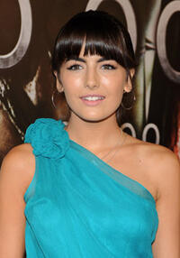 Actress Camilla Belle at the Madrid premiere of "10,000 B.C." 