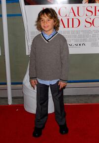 Ty Panitz at the world premiere of "Because I Said So."