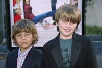Ty Panitz and Slade Pearce at the premiere of "Yours Mine and Ours."