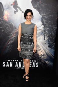 Archie Panjabi at the California premiere of "San Andreas."