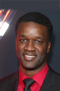 Gilbert Owuor at the premiere of Hulu's "Reprisal" Season One in Hollywood.