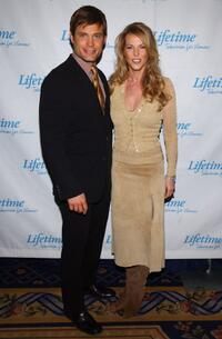 Catherine Oxenberg and Casper Van Dien at the Lifetime Television's Upfront event.