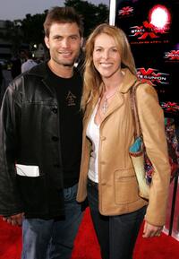 Catherine Oxenberg and Casper Van Dien at the premiere of "XXX: State of the Union."