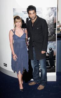 Brooke Kinsella and Ray Panthaki at the UK premiere of "Kidulthood."