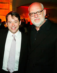 Matthew Broderick and Frank Oz at the after-party of "The Stepford Wives" in Los Angeles.