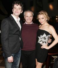 Michael Urie, Ron Palillo and Becki Newton at the 2009 Broadway Backwards after party.