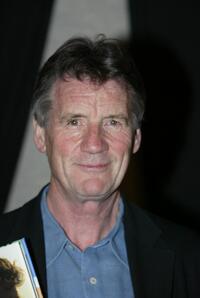 Michael Palin at the book signing of "Sahara."