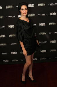 Aleksa Palladino at the HBO & Caesars Revisit the 1920s to Celebrate "Boardwalk Empire."