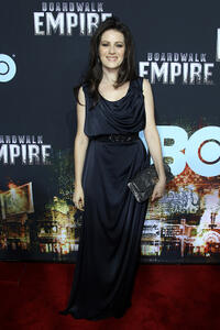 Aleksa Palladino at the premiere of "Boardwalk Empire."