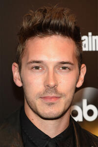 Sam Palladio celebrating the New York Upfronts with ABC and Entertainment Weekly.