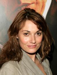 Sarah Parish at the UK premiere of "The League Of Gentlemen's Apocalypse."