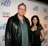 Steve Agee and Sarah Silverman at the special screening of "Sarah Silverman: Jesus Is Magic" during the AFI Fest.