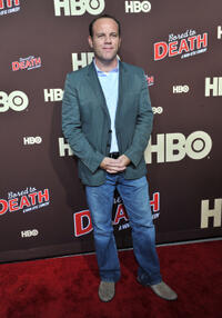 Tom Papa at the New York premiere "Bored To Death."