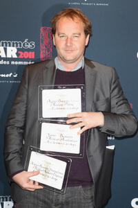 Xavier Beauvois at the Cesar 2011 Nominee Lunch in Paris.