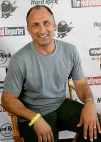 Michael Papajohn at the Rock Star Media Lounge during the Comic-Con 2010.