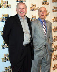 Terry Beaver and Frank Wood at the after party of Broadway opening night of the "Born Yesterday" in New York.