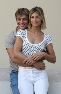 Giorgio Pasotti and Nicoletta Romanoff at the 36th Giffoni Film Festival.