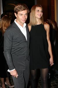 Giorgio Pasotti and Nicoletta Romanoff at the Fendi party "Nastri di Diamante."