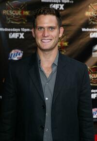 Steven Pasquale at the premiere screening of "Rescue Me."