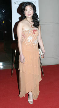 Keiko Agena at the Fifth Annual Hollywood Makeup Artist & Hairstylist Guild Awards in California.
