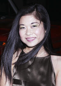 Keiko Agena at the Grand Opening of Hustler Club in California.