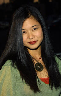 Keiko Agena at the WB Television Network's 2003 All Star Party in California.