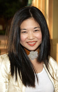 Keiko Agena at the behind the scenes discussion of the television show "Gilmore Girls" in California.