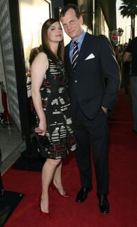Jeanne Tripplehorn and Bill Paxton at the premiere of "Big Love."