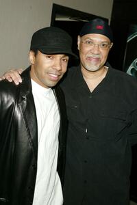 Allen Payne and Warrington Hudlin at the New York screening of "Baadasssss."