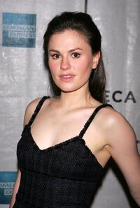 Anna Paquin at the 2007 Tribeca Film Festival for the premiere of "Blue State".