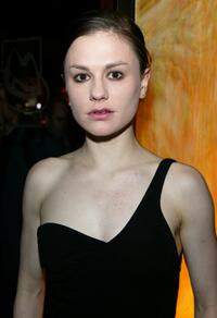 Anna Paquin at the NY opening of "The Distance From Here".