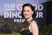 Anna Paquin at the world premiere of "The Good Dinosaur."