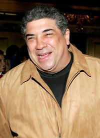 Vincent Pastore at the opening night of "Ring of Fire."